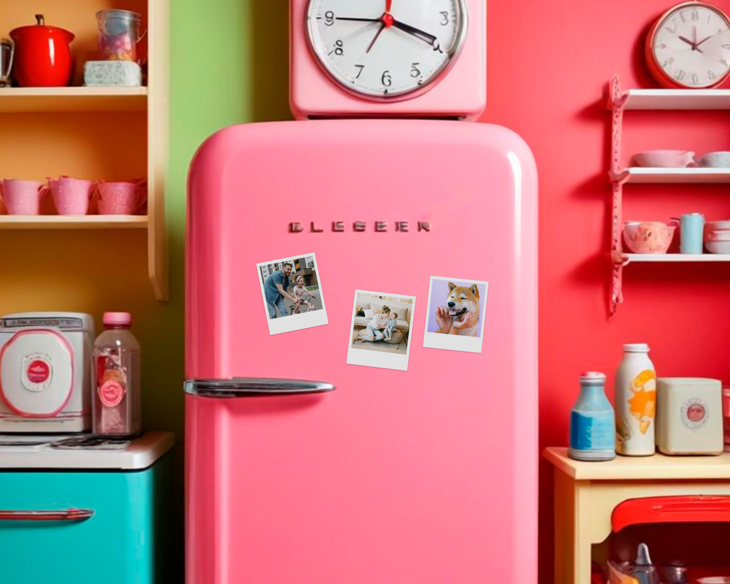 Imán con foto POLAROID