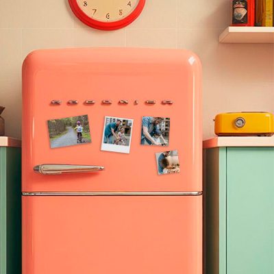 Imanes fotográficos personalizados con fotos impresas