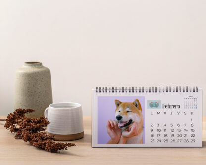 Calendario Mesa - 12 Fotografías