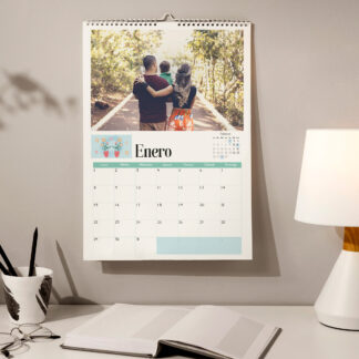 Calendario Pared - 12 Fotografías